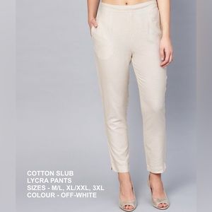 Ankle length pants